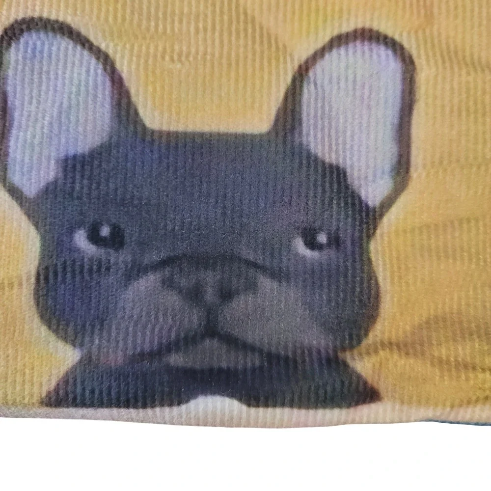 French Bulldog Pillow Cover Case Cushion Pet Dog Print Sofa Decor‎ Accent